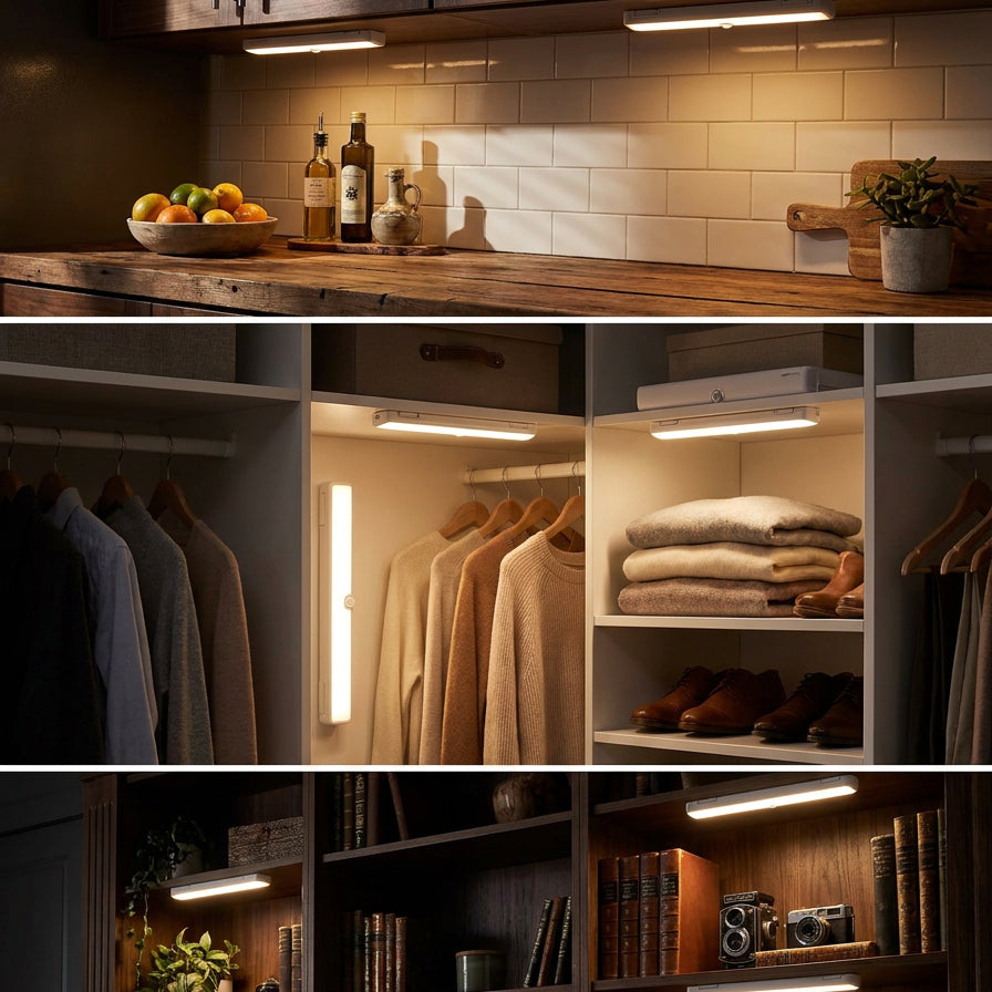 GlowSense Motion Light™ – Hands-Free LED Light 2 Pack