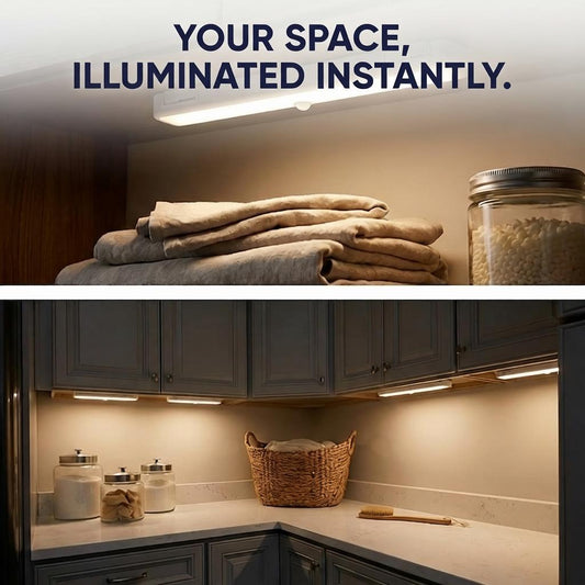 GlowSense Motion Light™ – Hands-Free LED Light 2 Pack