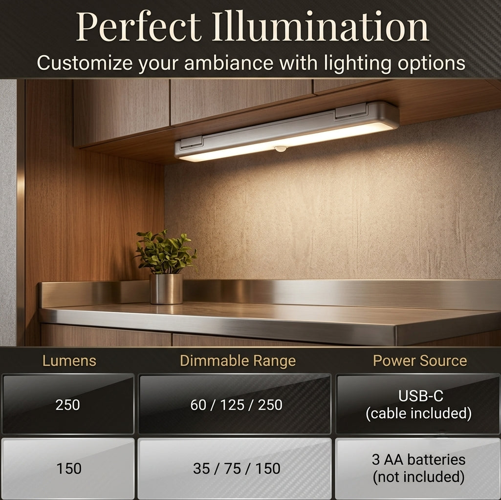 GlowSense Motion Light™ – Hands-Free LED Light 2 Pack