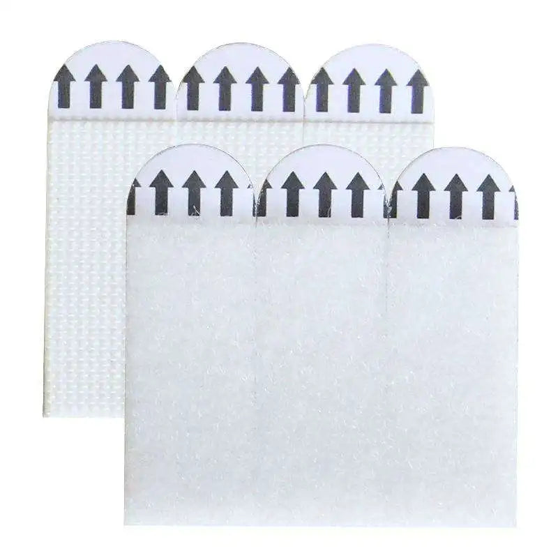 12 Pairs Picture Mounting Strips Poster Strips Picture Mounting Strips Adhesive Hook and Loop Tape for Wall Room Decor Frames