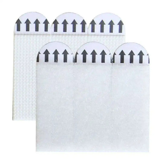 12 Pairs Picture Mounting Strips Poster Strips Picture Mounting Strips Adhesive Hook and Loop Tape for Wall Room Decor Frames